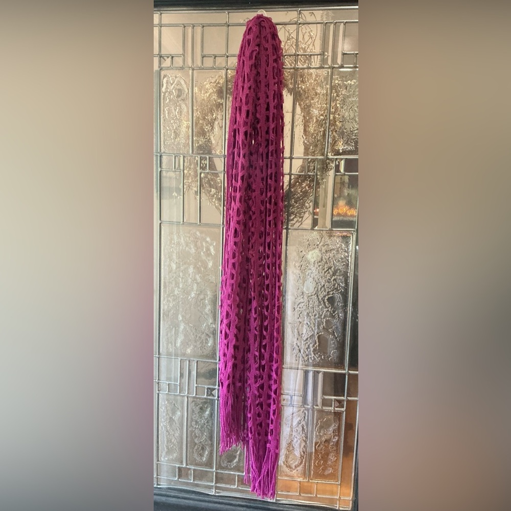 Elegant Purple Women's Scarf